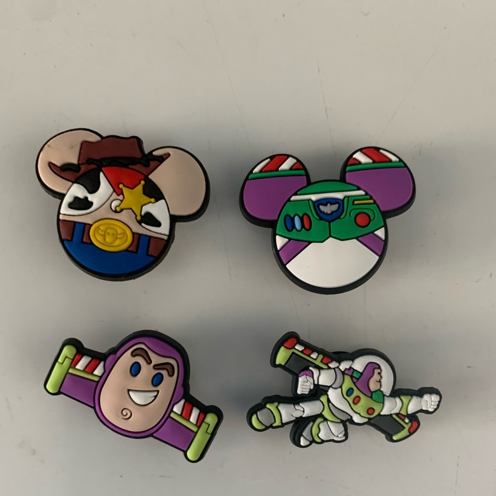 Disney toy story croc charms